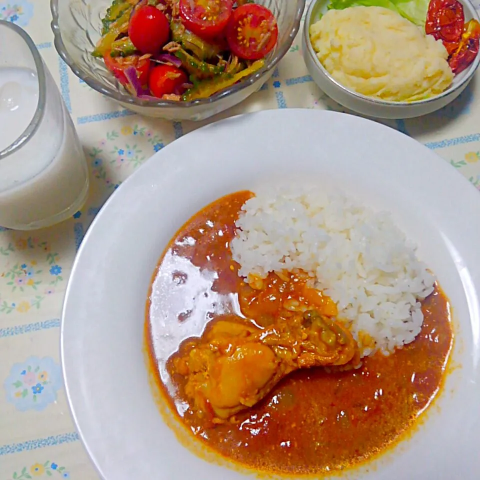 ﾑﾙｷﾞｰﾗﾝﾁ意識のチキンカレー|うたかた。さん