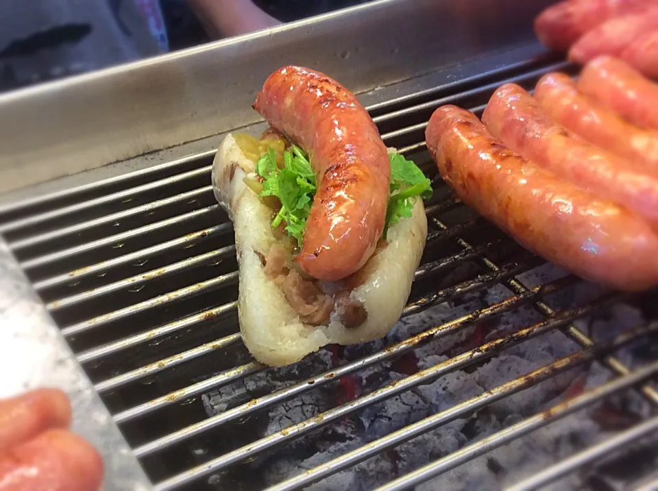 台湾屋台料理😋「米腸肉なんちゃらかんちゃら」（笑）|アライさんさん