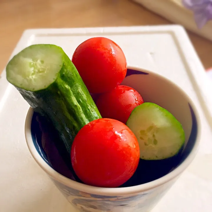 友達のお家に行ってお土産にもらったお野菜❤️|みゆさん