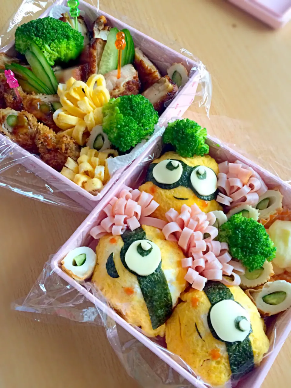 いつかのピクニック弁当☆娘の好きなミニオンズ!!!|あおいさん