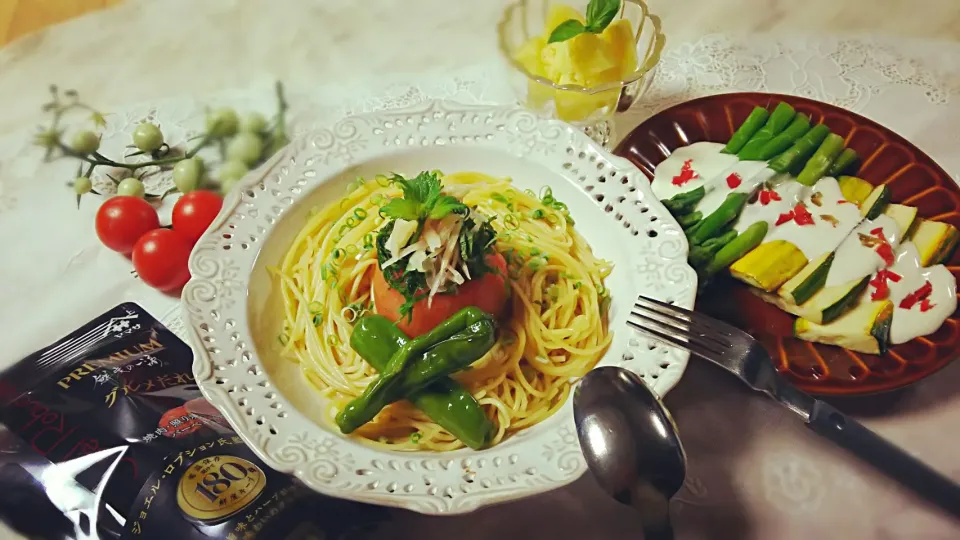 キムカフェ🍝レンチントマト🍅パスタ❤|キム姉さん