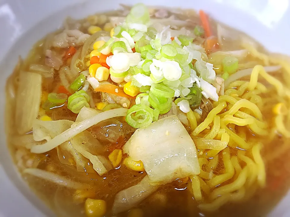 Snapdishの料理写真:野菜味噌ラーメンランチ❤️|桃実さん