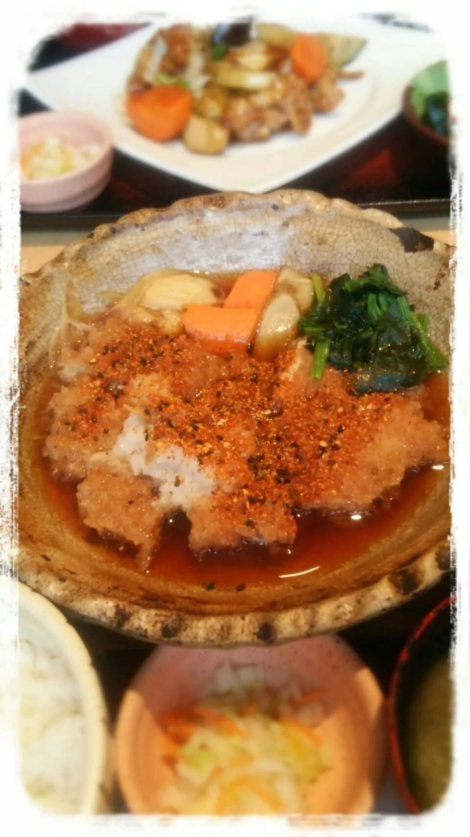 🐔チキンかあさん煮定食🐔 @大戸屋橋本店|のものも🍻さん