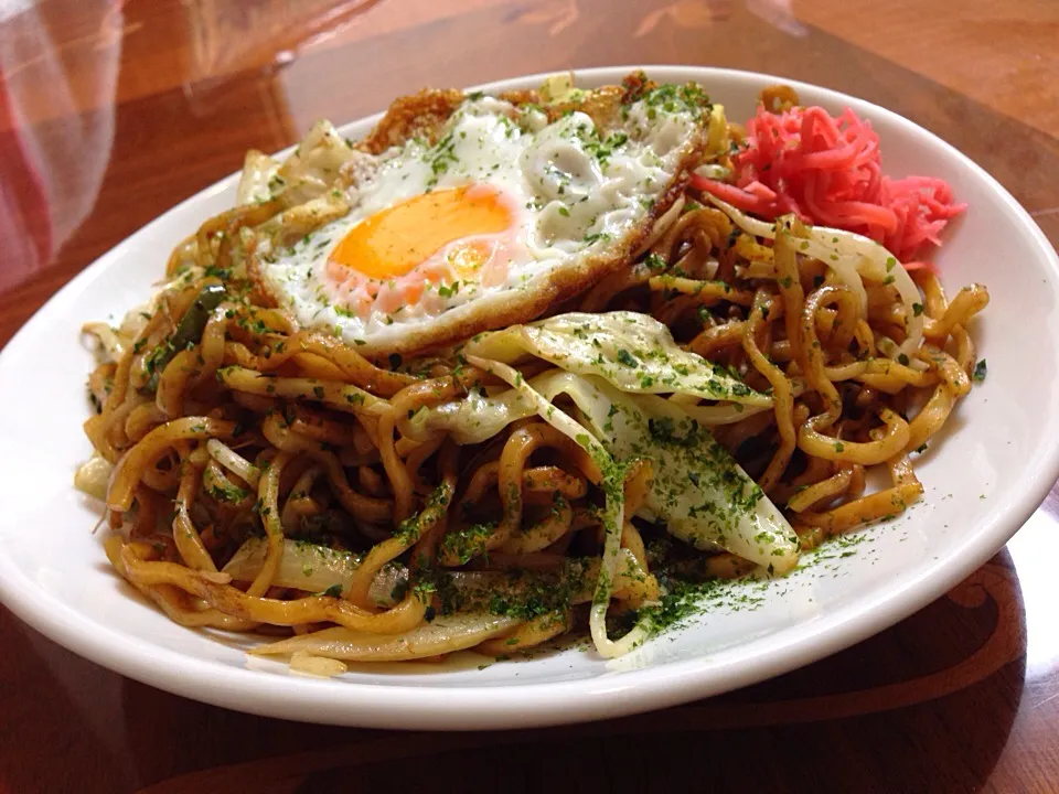 太麺な焼きそば|幸家さん