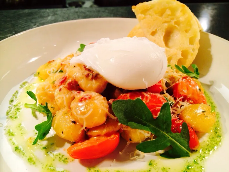 Bacon gnocchi one egger|shaun spoonerさん