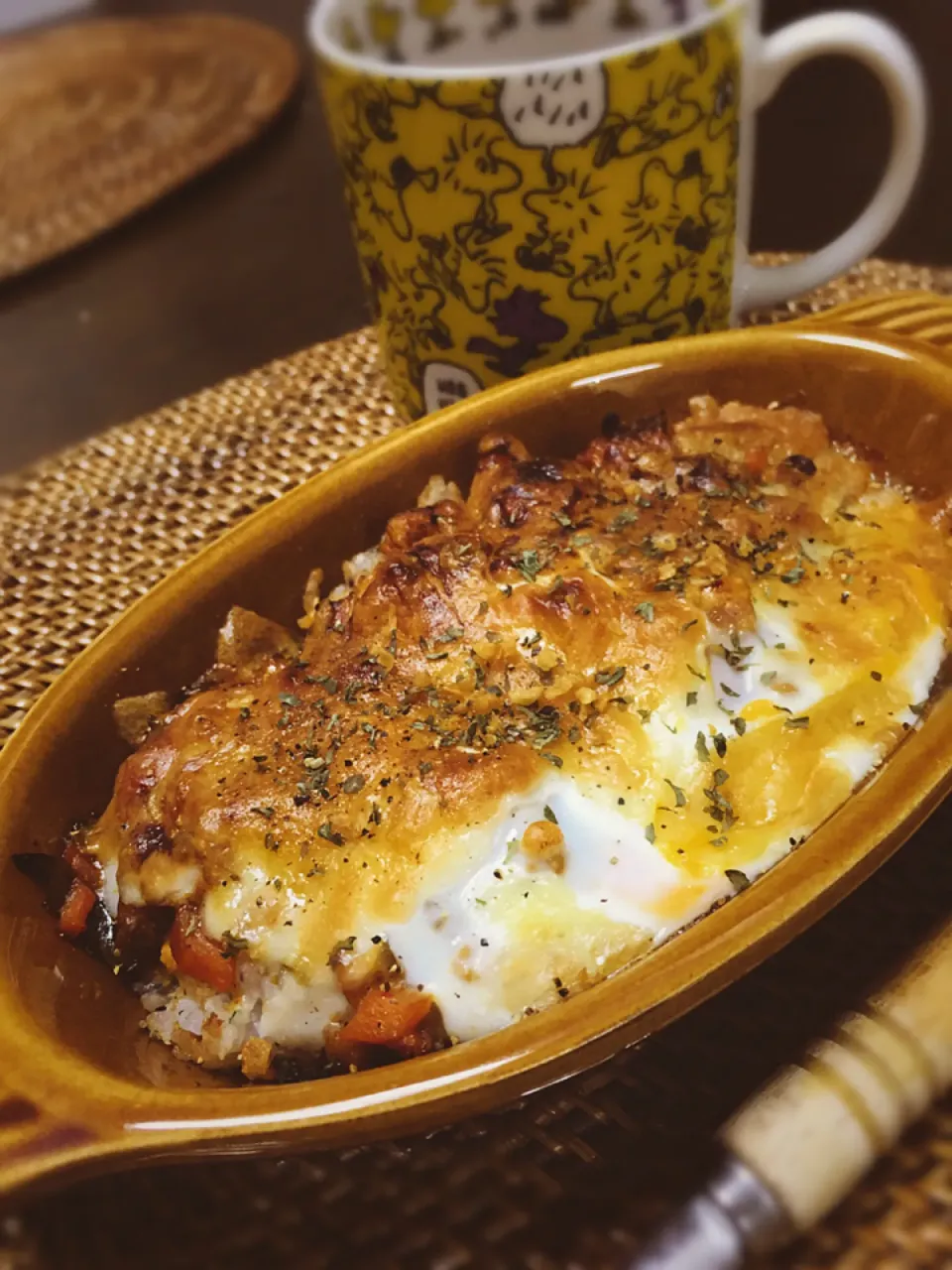 今日の朝ごはん  ミートソースドリア|omitsuさん