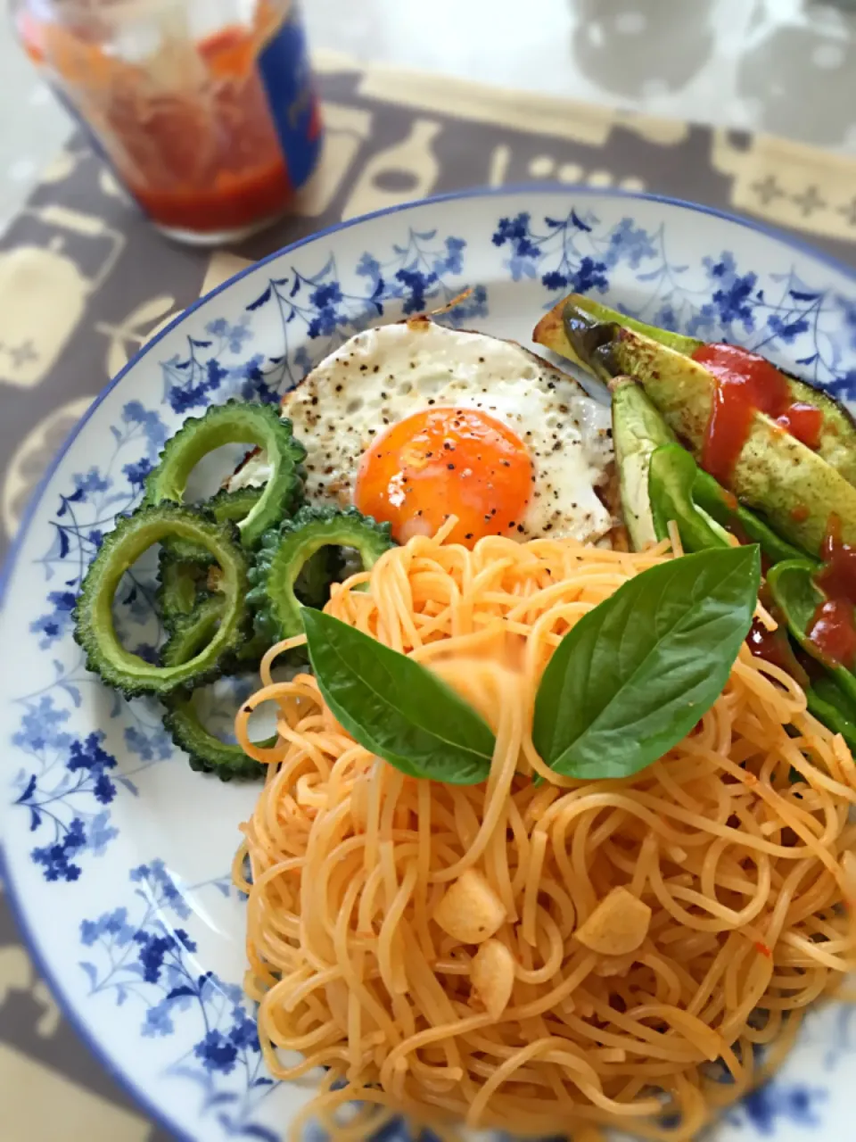 夏野菜のナポリタン♪手作りケチャップで…(^-^)|チィズママさん