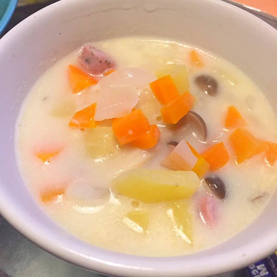 クラムチャウダー|たけのこジョニーさん