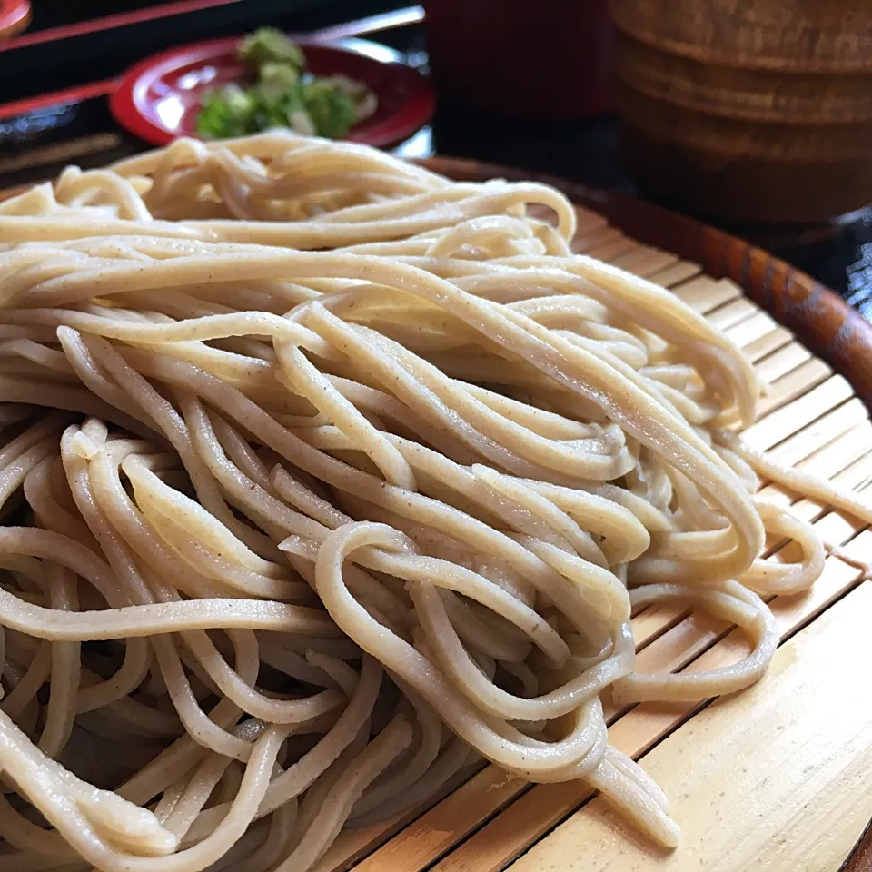 Snapdishの料理写真:ざるそばʕ-̼͡-ʔ|七海さん