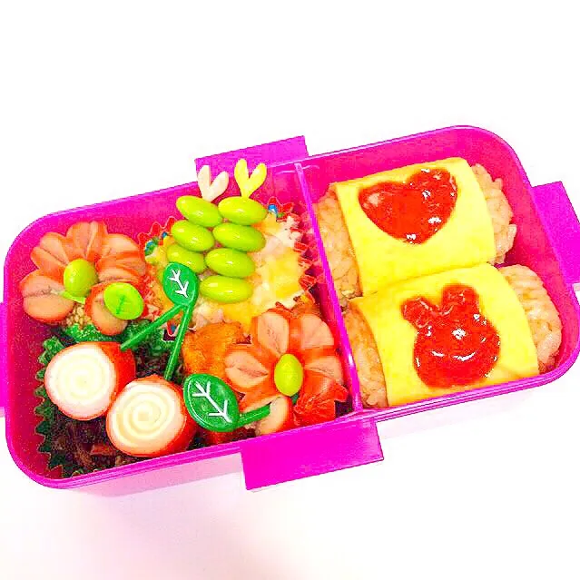 今日の❀学童弁当❀|もえかなやんさん