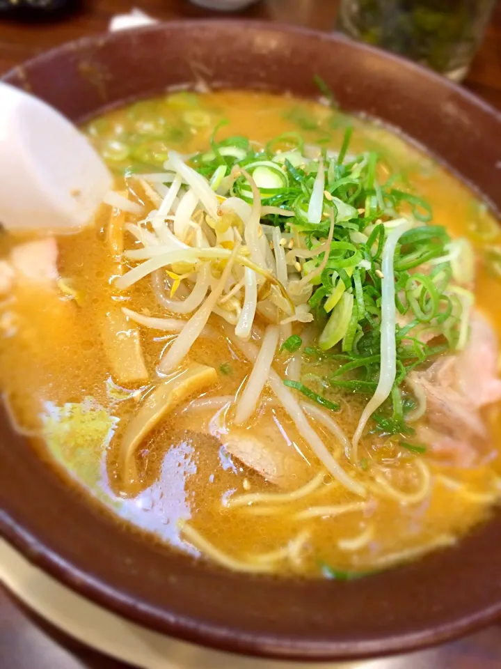 京都 たかばしラーメン

熟成味噌、麺硬めで。|Hiro Yanさん