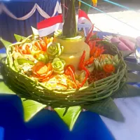 Snapdishの料理写真:'Tumpeng Creation'|Martina Purnanisaさん