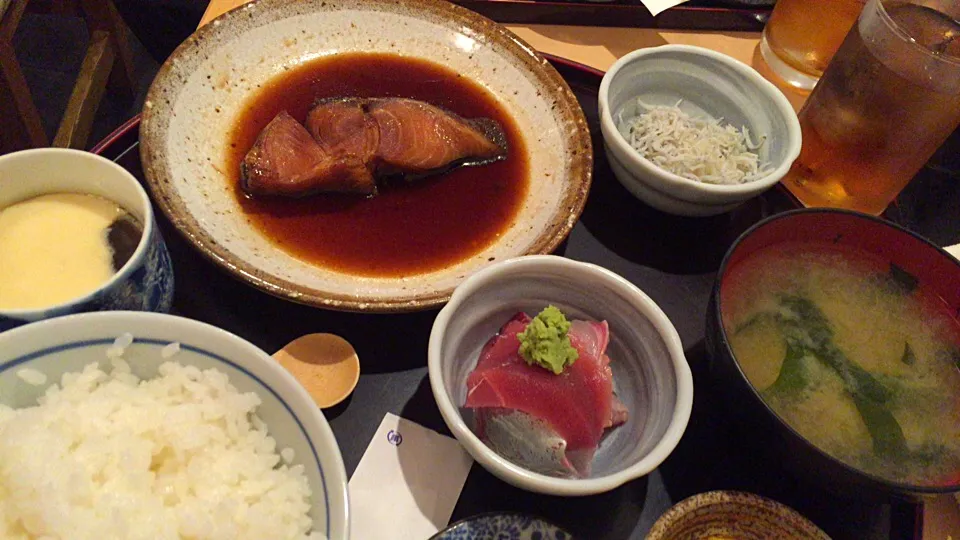 銀ダラ煮付け定食@舞浜(新橋)|yoooochanさん