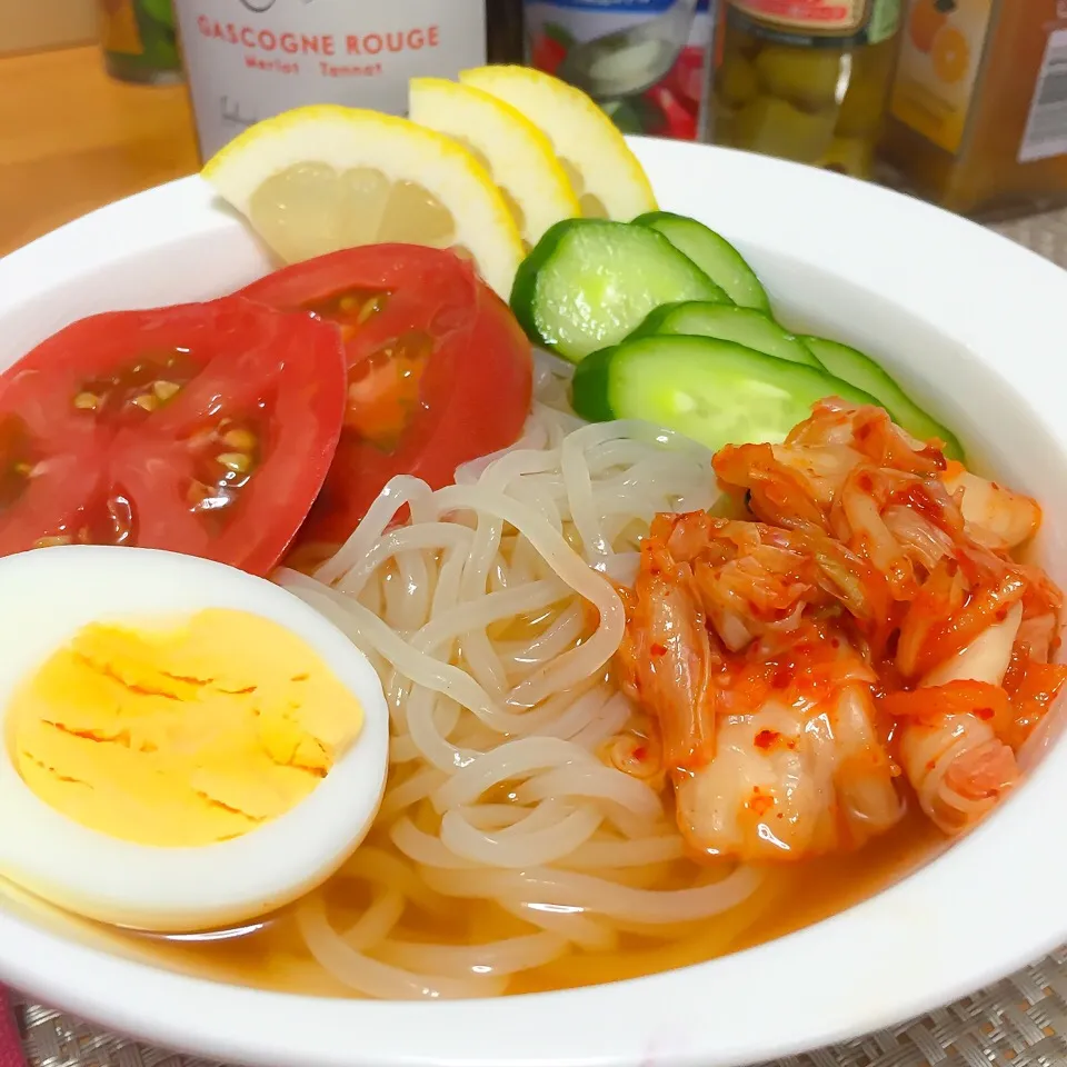 台風なのでおウチで盛岡冷麺🍜😋|川村大作さん