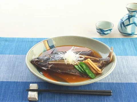 Snapdishの料理写真:カレイのぽん酢煮|ヤマサ醤油公式アカウントさん