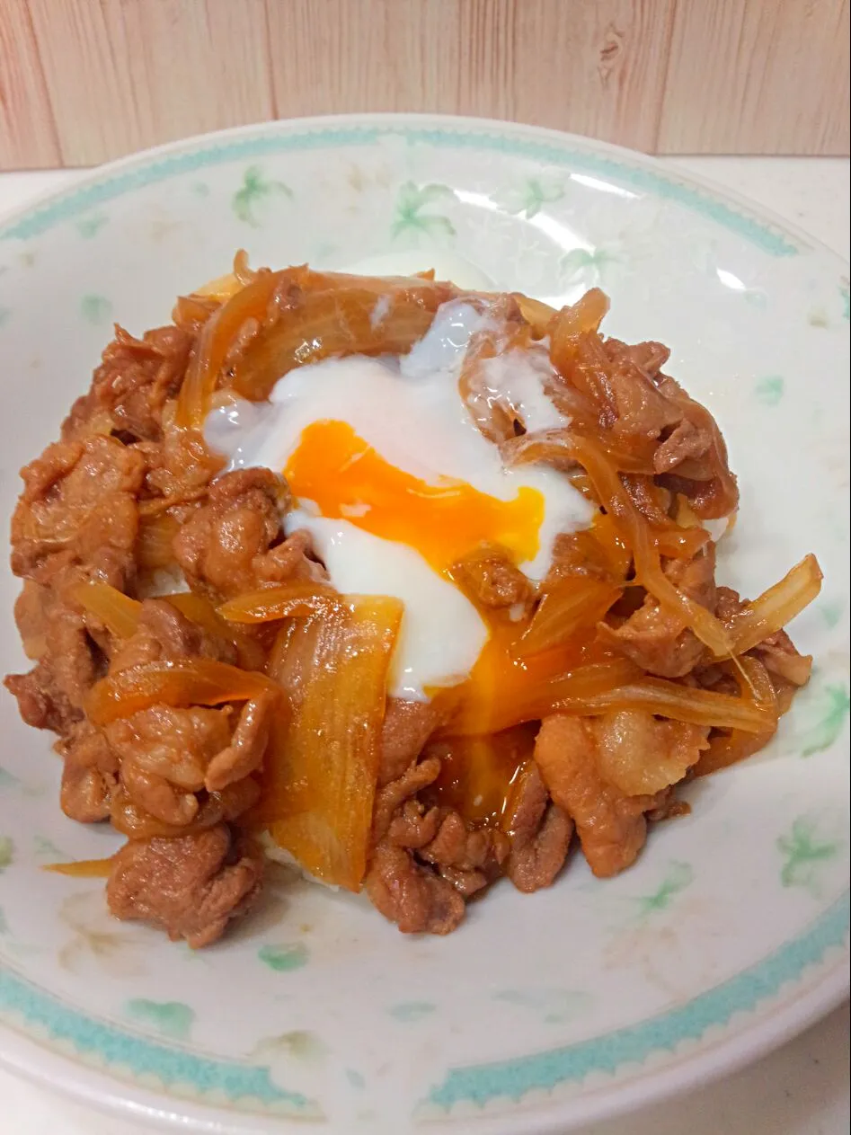 豚丼　温泉卵のせ|chou  chouさん