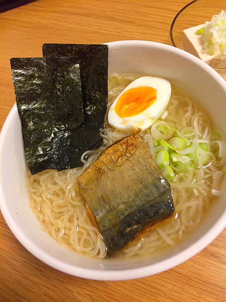 鯖だしラーメン|アサヒカリさん