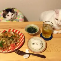 Snapdishの料理写真:焼きそば♩|naouさん