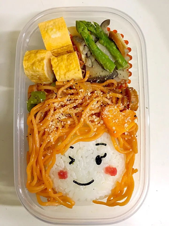 パパのお弁当♡ ナポリタン♡|yumikoさん