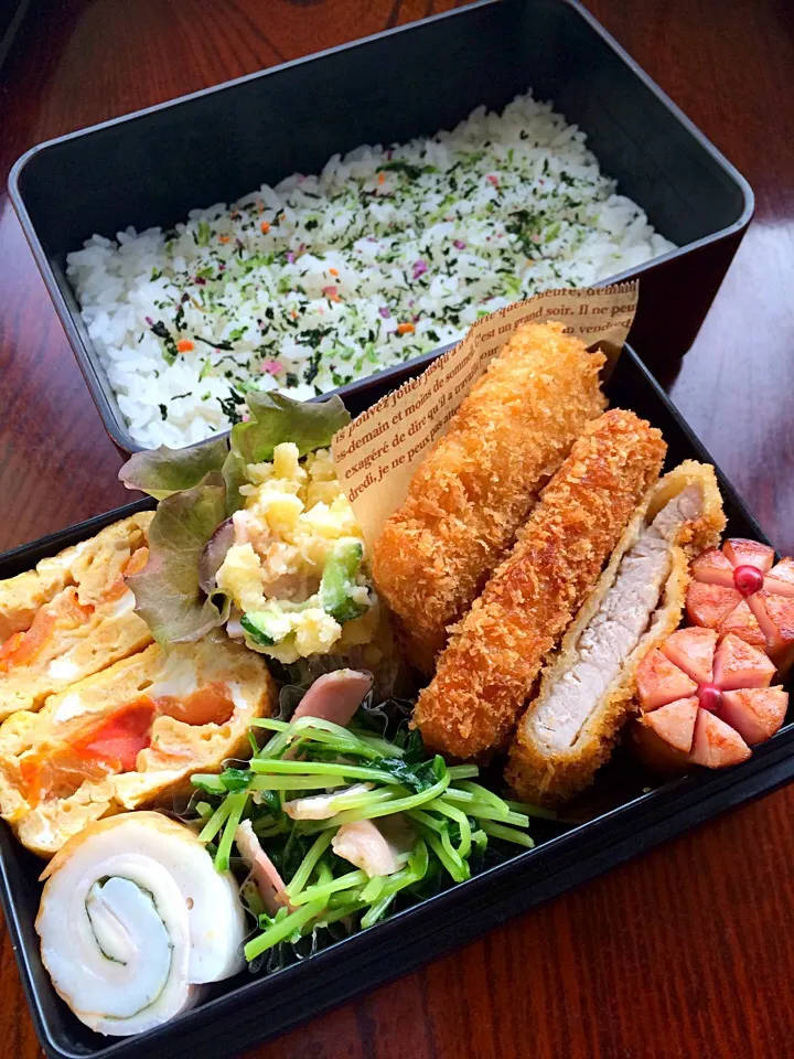 ひとくちカツ弁当|二キィさん