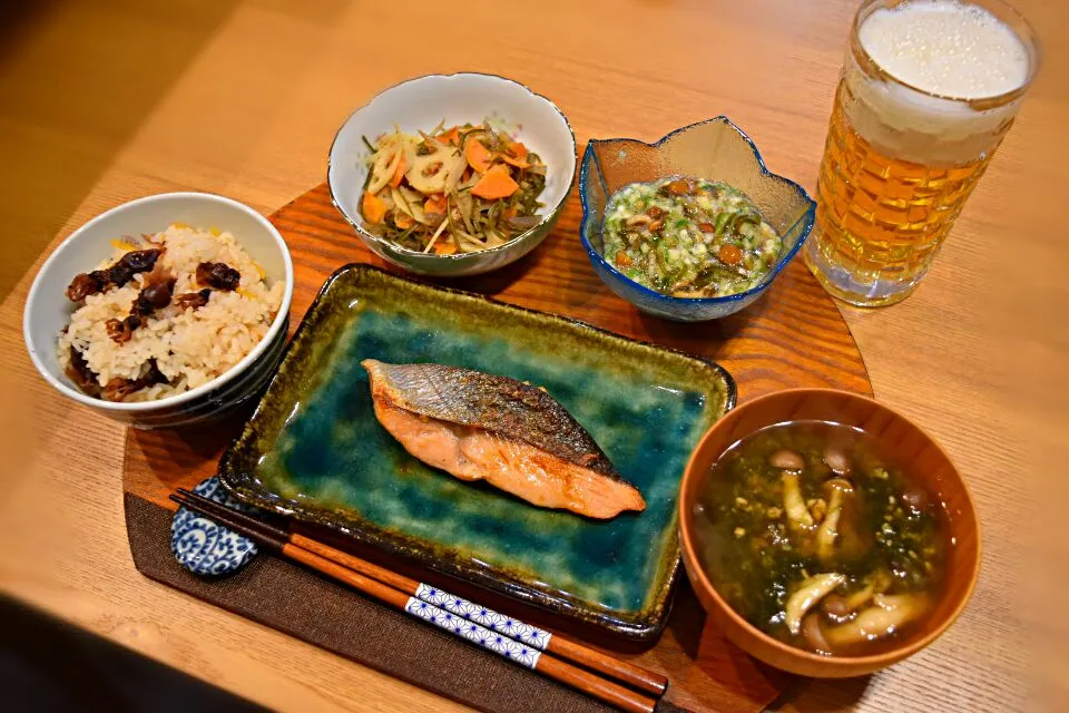 シャケ定食|ゆきっぴさん