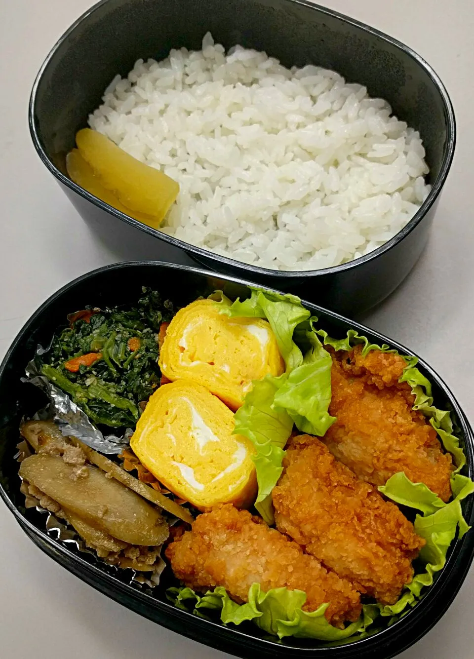 8月23日のサラメシは

鶏唐揚げ
ゴボウのそぼろ煮
卵焼き
ほうれん草の胡麻和え
ウリの酒粕漬け

です😁|ニッパーさん