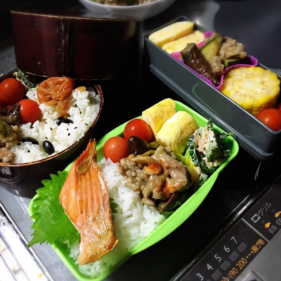 今日のお弁当〜。
ゴーヤとツナのサラダ美味しい♬|renharuruさん