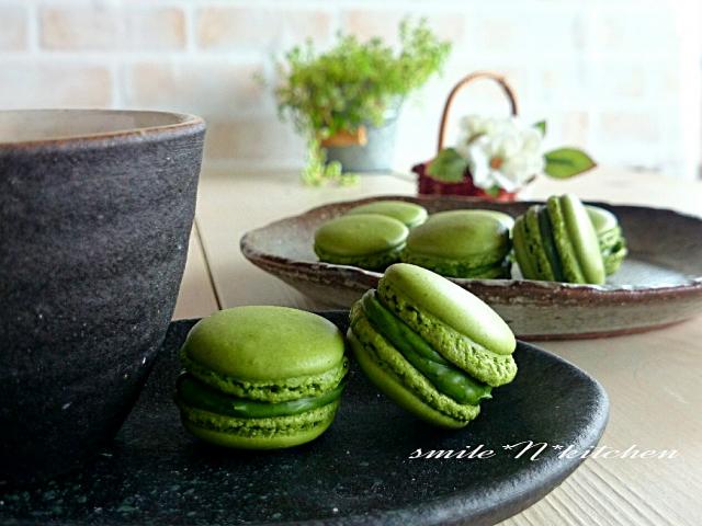 高価値セリー 抹茶マカロン 抹茶ガナッシュ/るんるんママsmile*N*kitchen 空気清浄機・イオン発生器