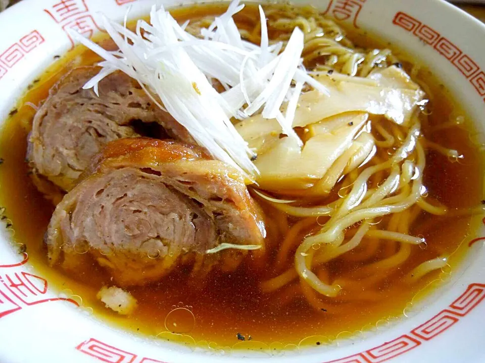 薄切り肉のチャーシュー麺|もこうさぎさん