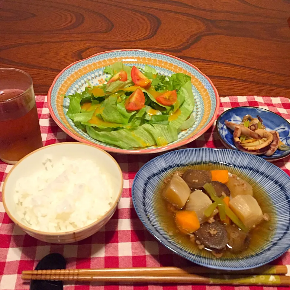 蕪と根菜の煮物|とにおさん