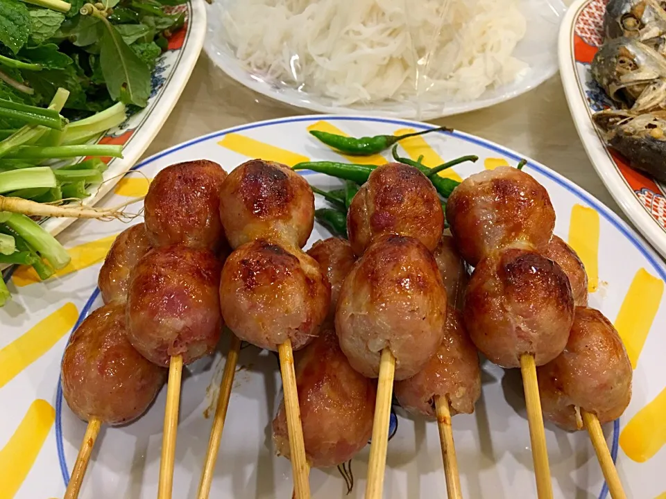 Thai's E-san sausages|Queenさん