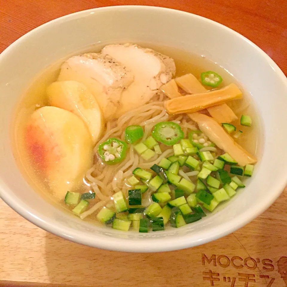 Snapdishの料理写真:トマト出汁の冷たいラーメン|黒澤 真生さん