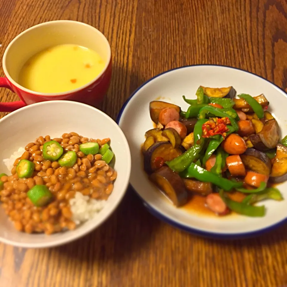 残り物で適当にご飯|runさん