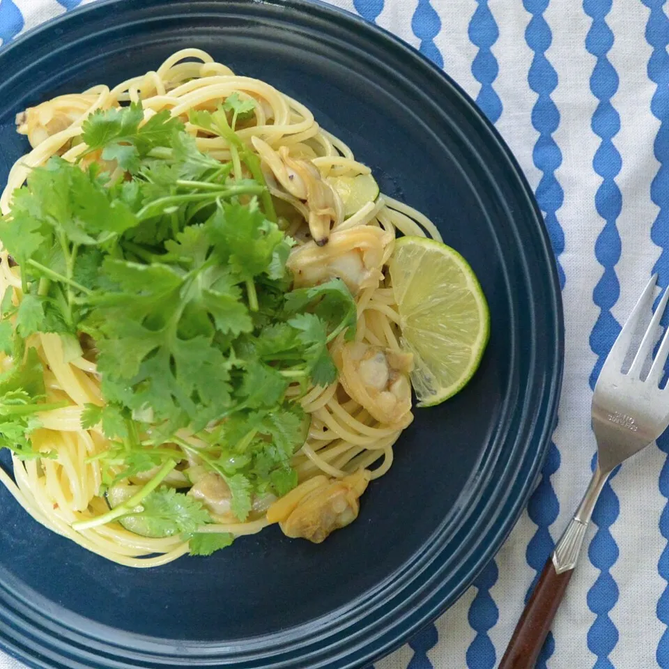 あさりのエスニックパスタ|34さん