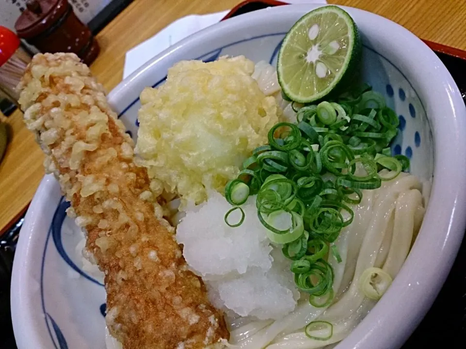 ちく玉天生醤油うどん|AKさん