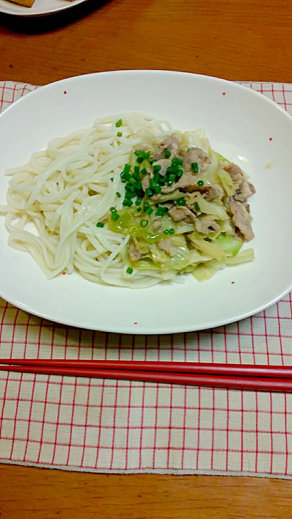 豚キャベツうどん|misatoさん