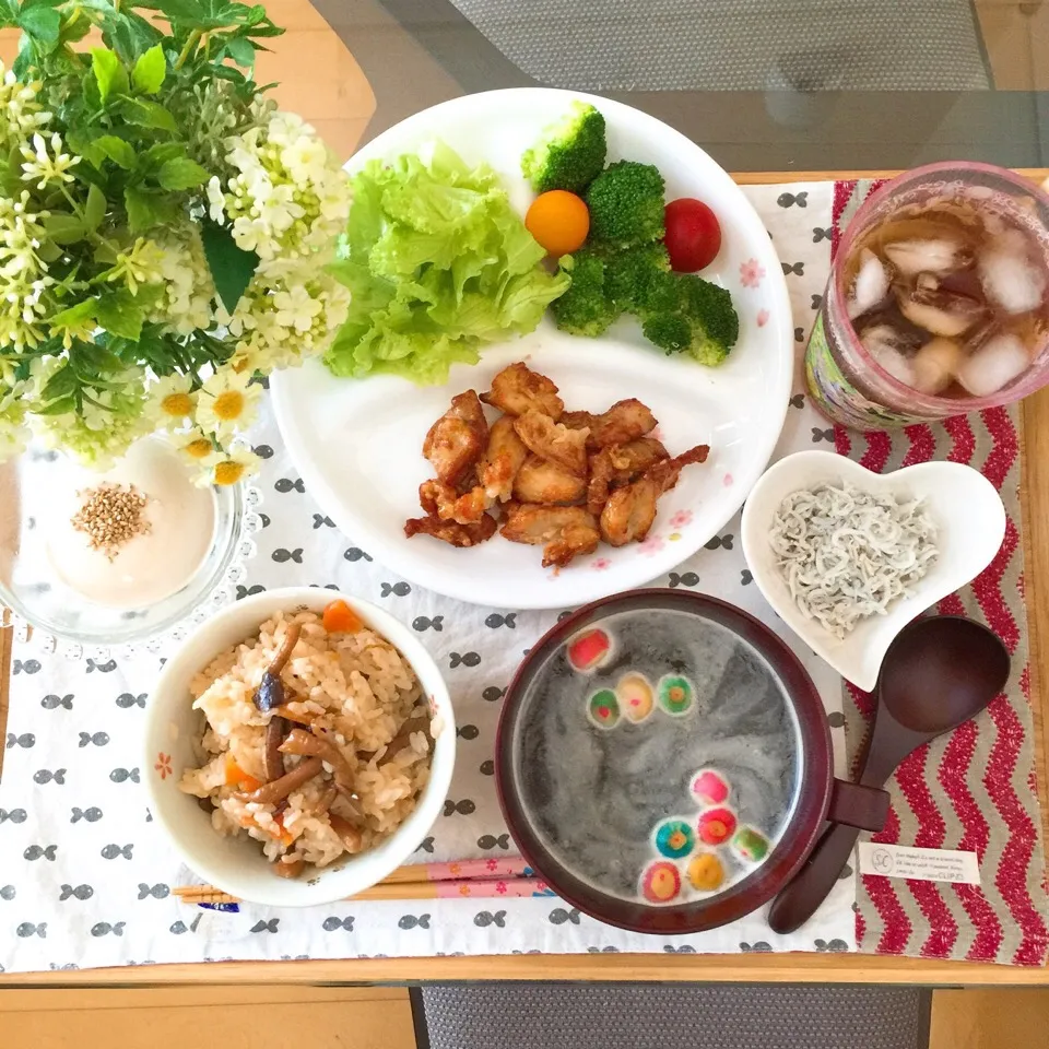 Snapdishの料理写真:8/24❤︎娘の晩ごはん❤︎|Makinsさん