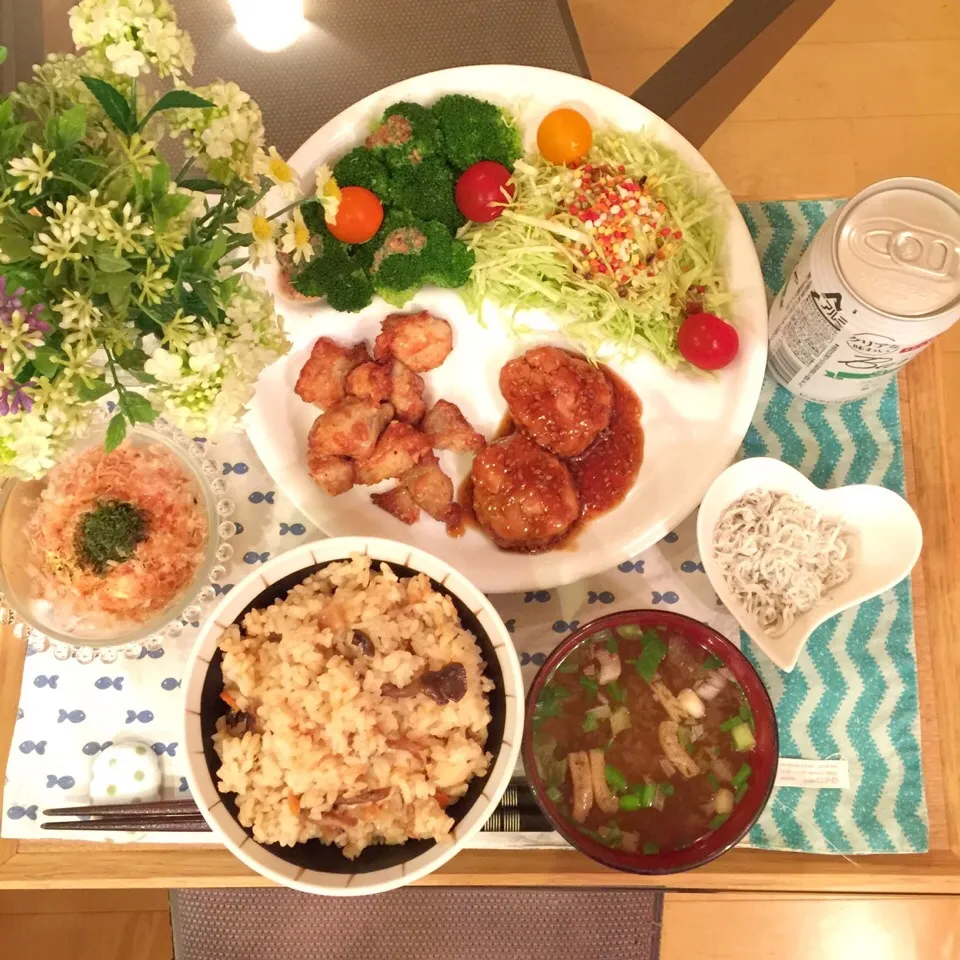 Snapdishの料理写真:8/24❤︎主人の晩ごはん❤︎|Makinsさん