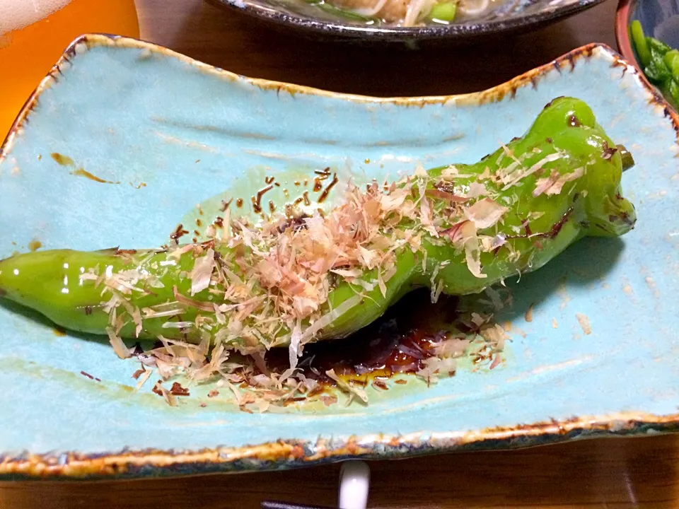 甘とう美人で… tachiさんの料理 万願寺唐辛子の甘辛|風流料理人さん