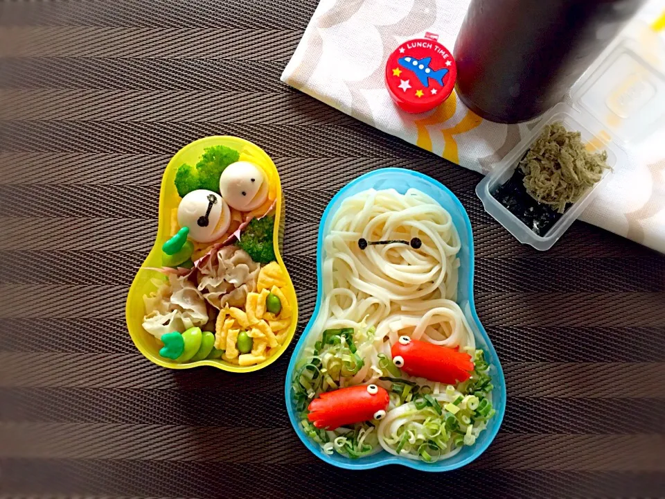 ベイマックスの冷やしうどん弁当|あきとんとんさん