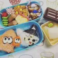 Snapdishの料理写真:スプラトゥーンお弁当♡|ひよさん