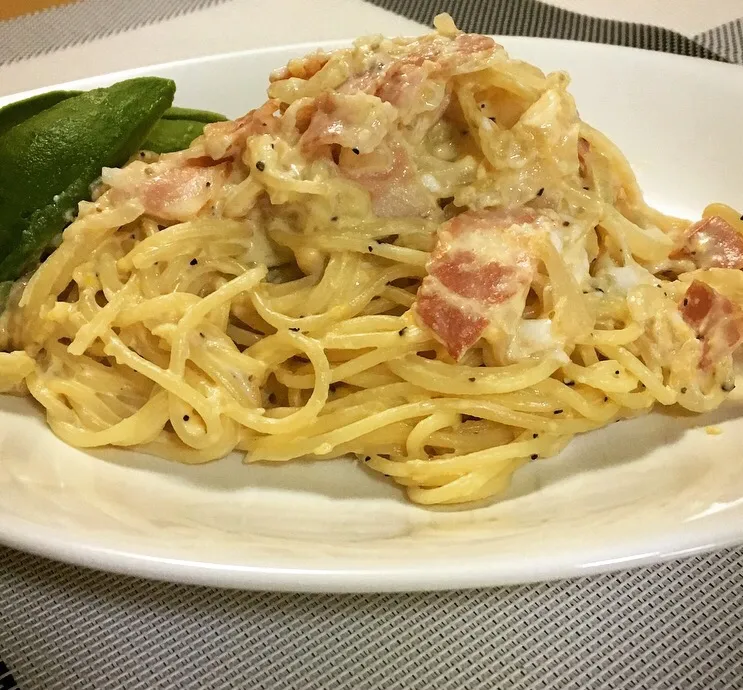 カルボナーラ🧀🍝|jackie_brownさん