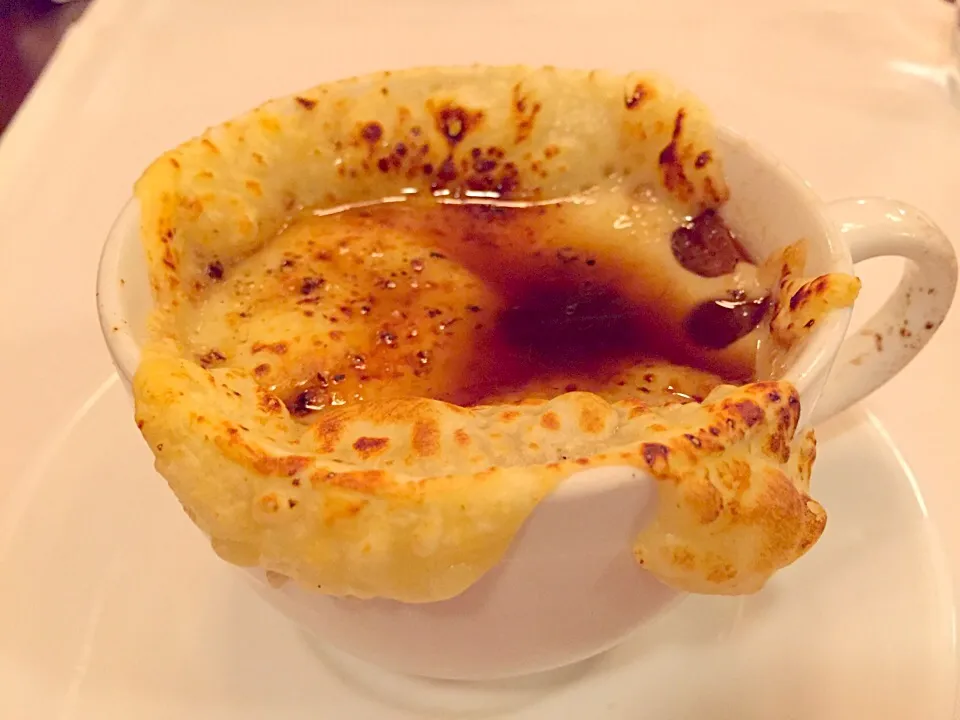 Gratinated onion soup|Sky Blueさん