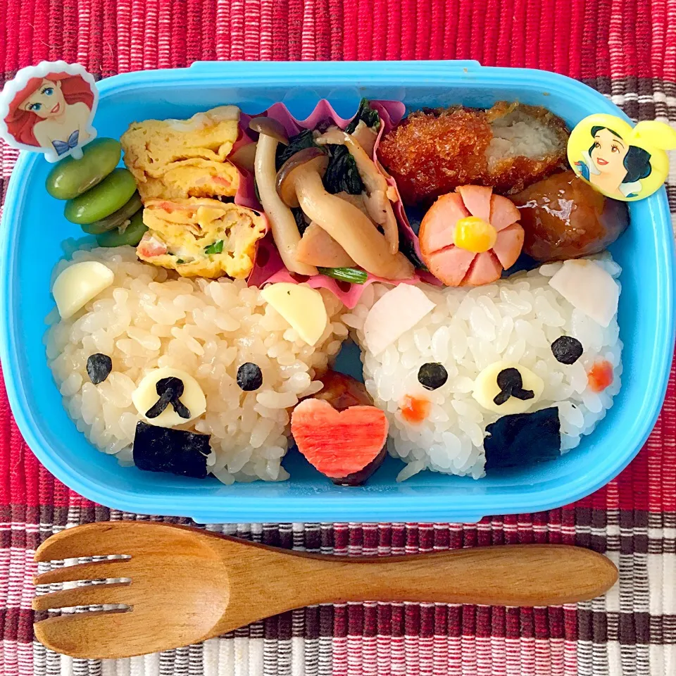 Snapdishの料理写真:リラックマ弁当💓|なぁなさん