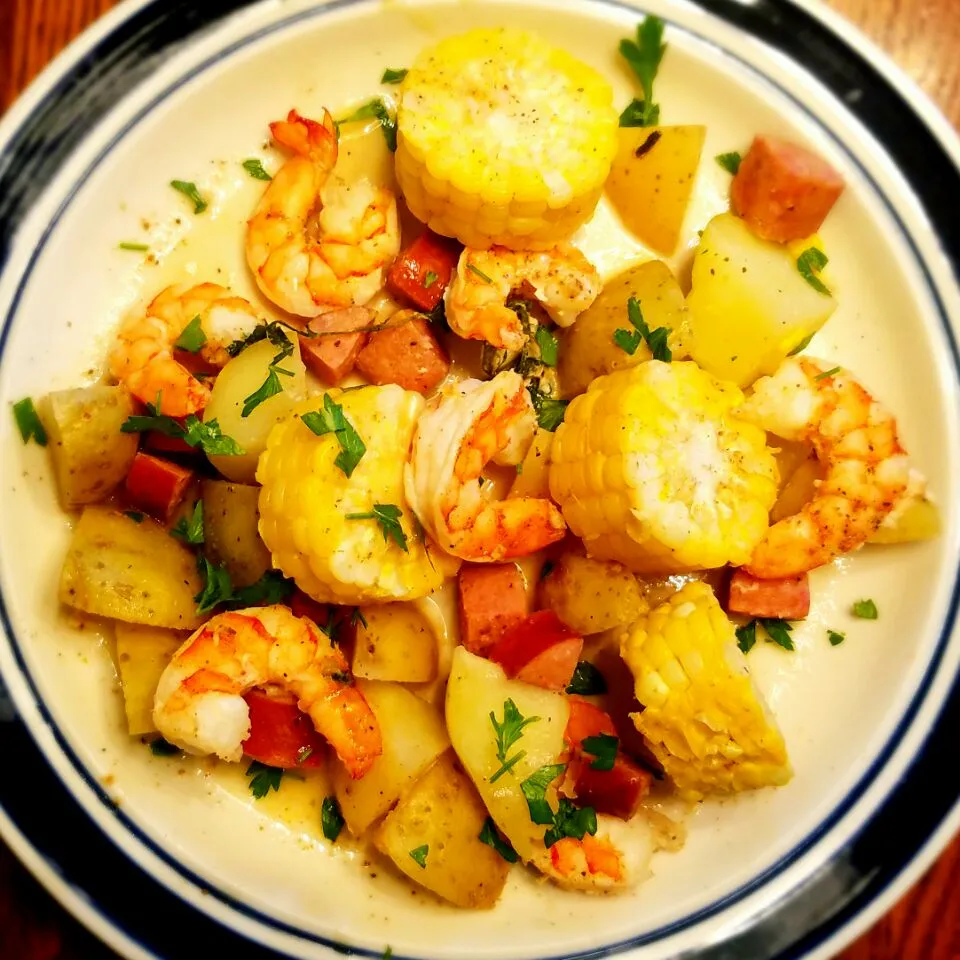 grilled shrimp "boil"|Casey Murrellさん