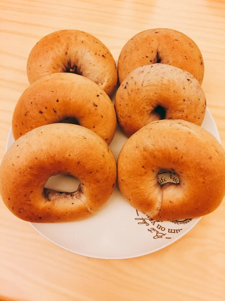 藍莓貝果blueberry bagel|Evelyn Jiangさん