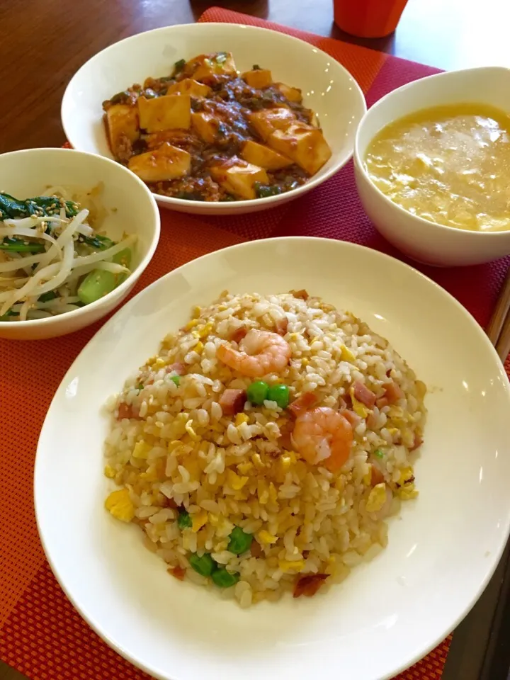 火加減使い分け‼︎家でも美味しい中華
パラパラ炒飯&ピリ辛麻婆豆腐|大久保 掬恵さん