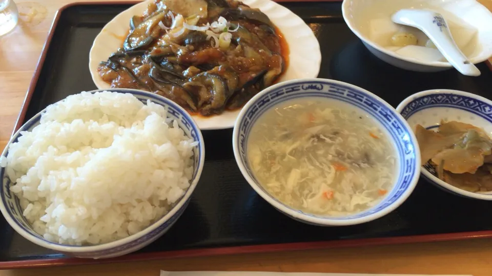 麻婆茄子定食|おっちさん