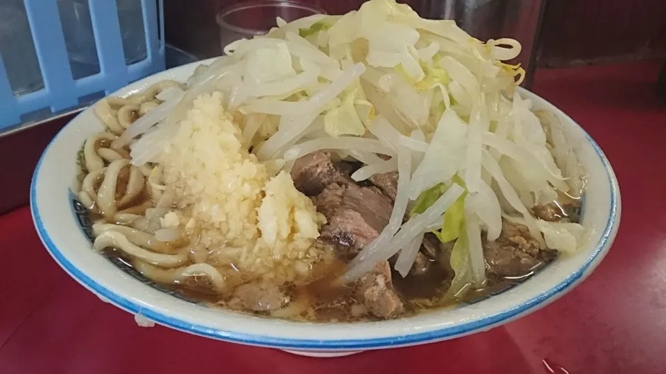 二郎目黒店 の 小豚ラーメン＋ヤサイ＋ニンニク ＠目黒16087|大脇さん