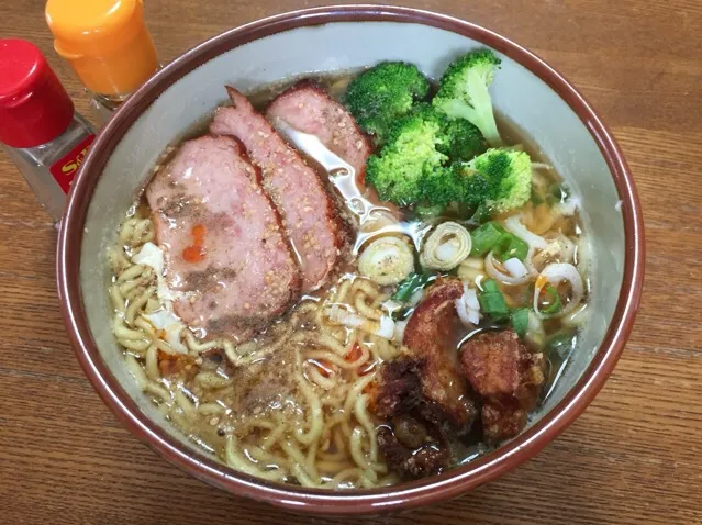 マルちゃん正麺🍜、醤油味❗️ʕ̡̢̡*ϾεϿ*ʔ̢̡̢✨|サソリさん